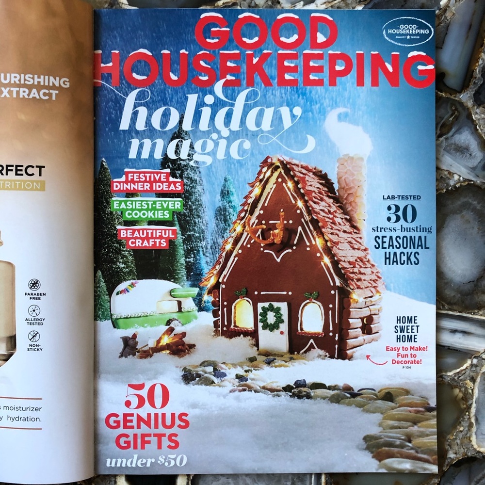 4️⃣/$12 December 2018 Good Housekeeping Magazine